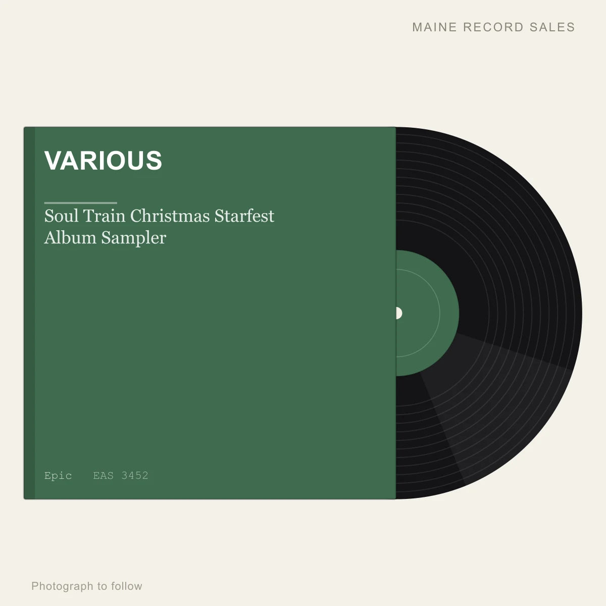 Various - Soul Train Christmas Starfest Album Sampler (placeholder, photograph to follow)