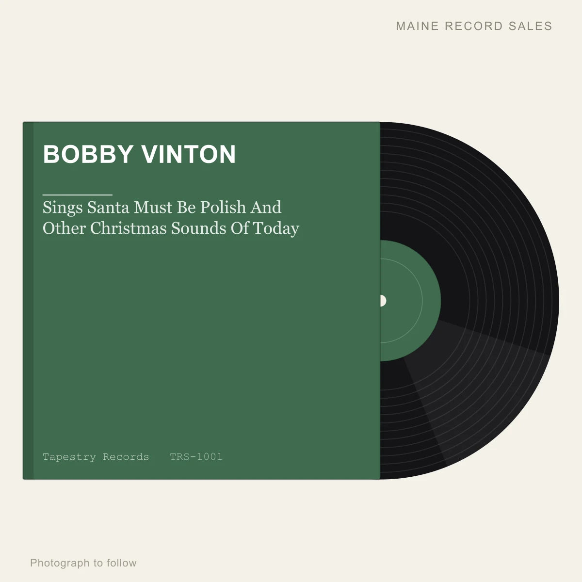 Bobby Vinton - Sings Santa Must Be Polish And Other Christmas Sounds Of Today (placeholder, photograph to follow)