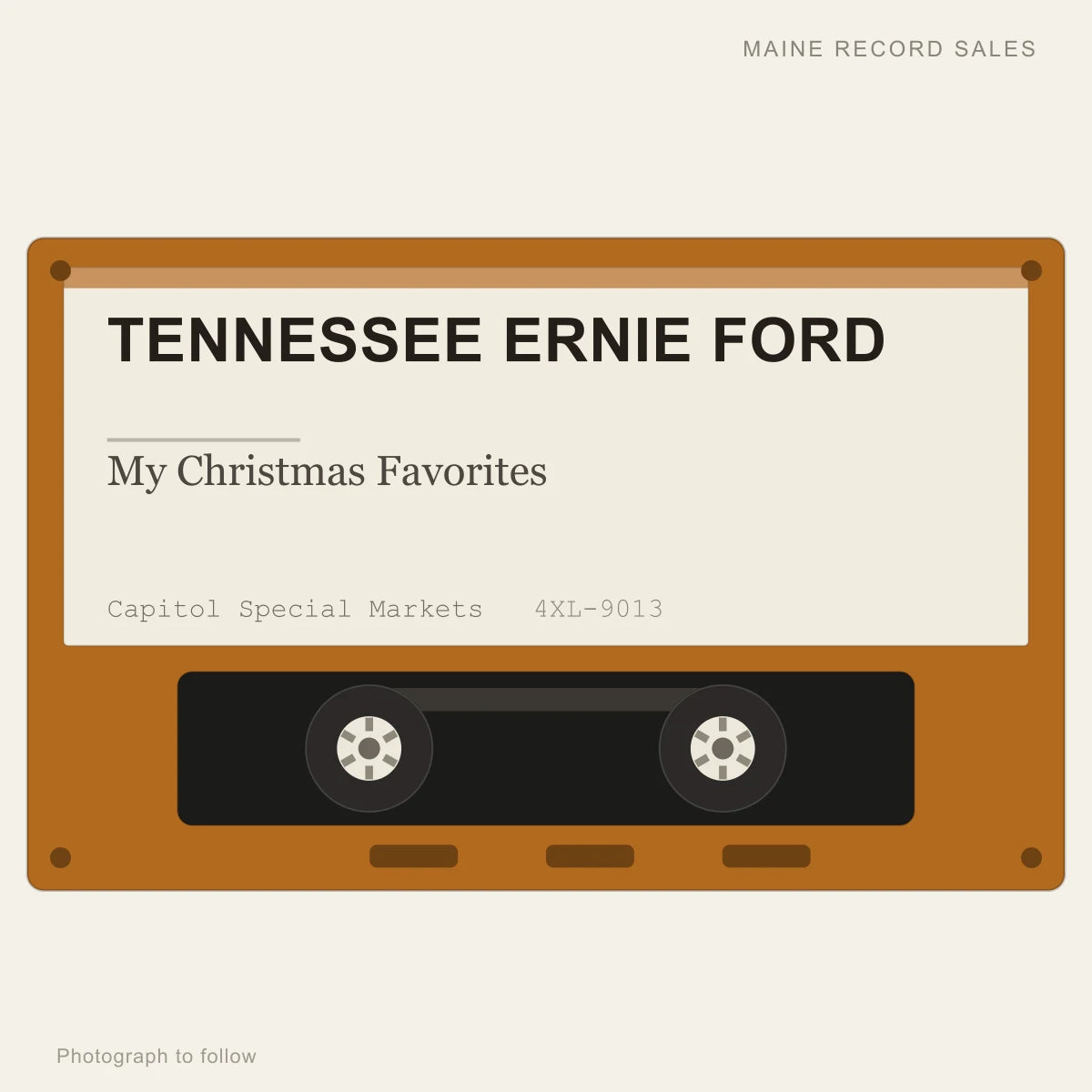 Tennessee Ernie Ford - My Christmas Favorites (placeholder, photograph to follow)