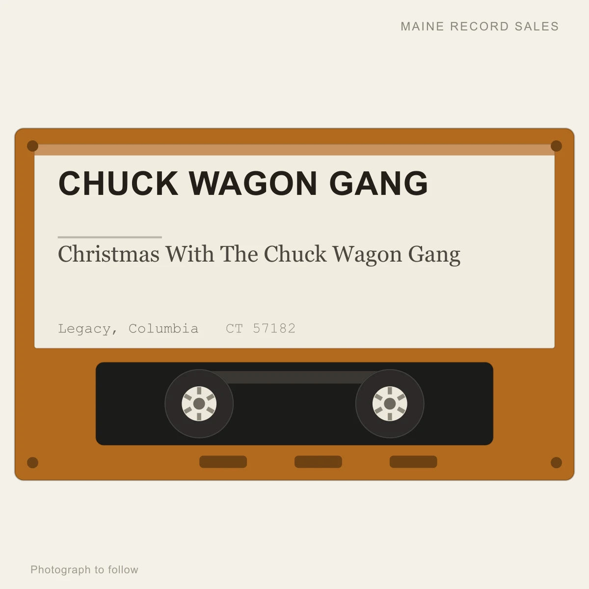 Chuck Wagon Gang - Christmas With The Chuck Wagon Gang (placeholder, photograph to follow)