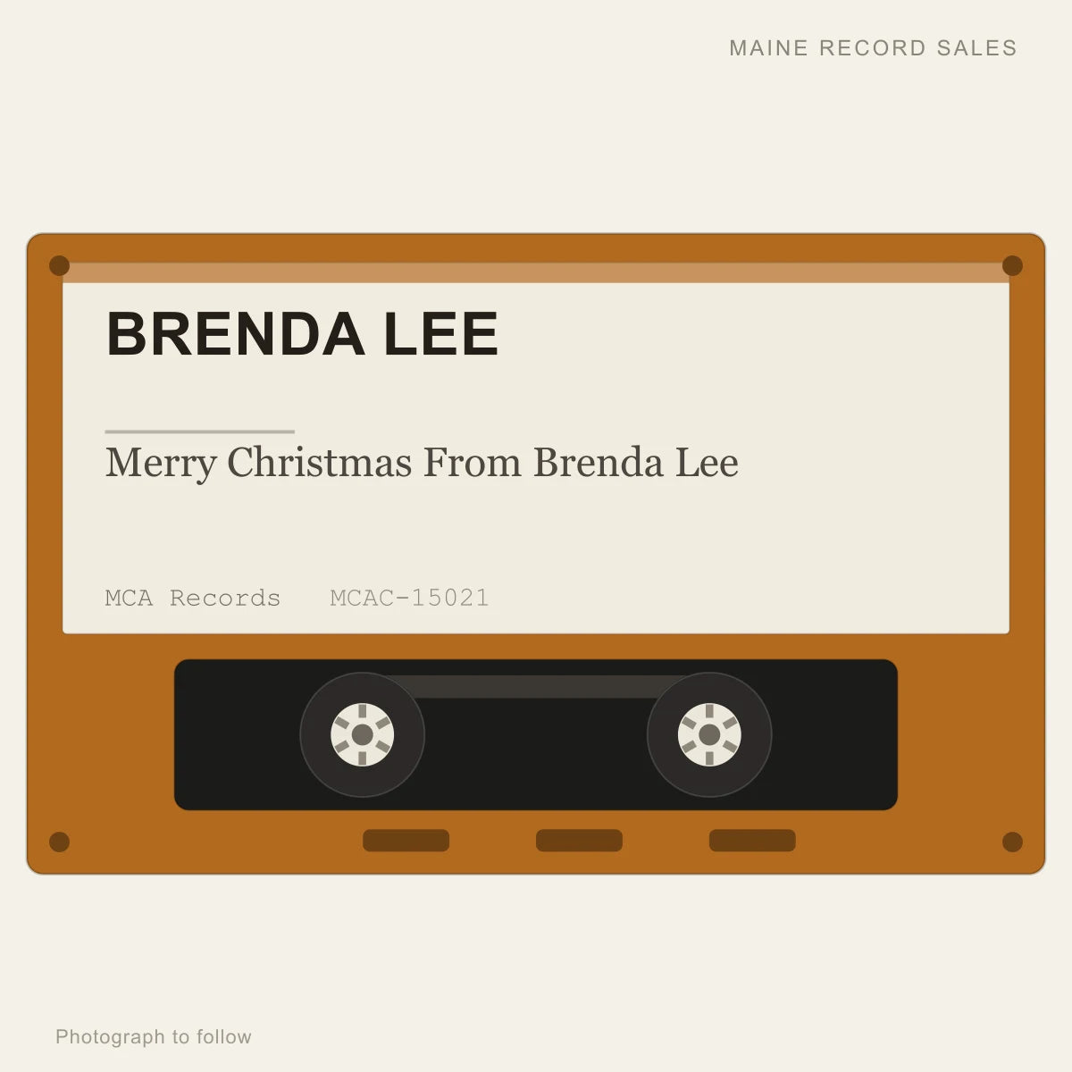Brenda Lee - Merry Christmas From Brenda Lee (placeholder, photograph to follow)