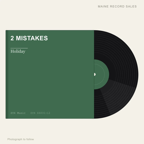2 Mistakes - Holiday (placeholder, photograph to follow)