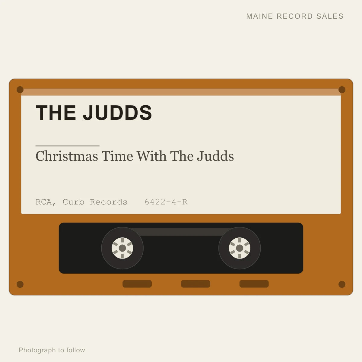 The Judds - Christmas Time With The Judds (placeholder, photograph to follow)