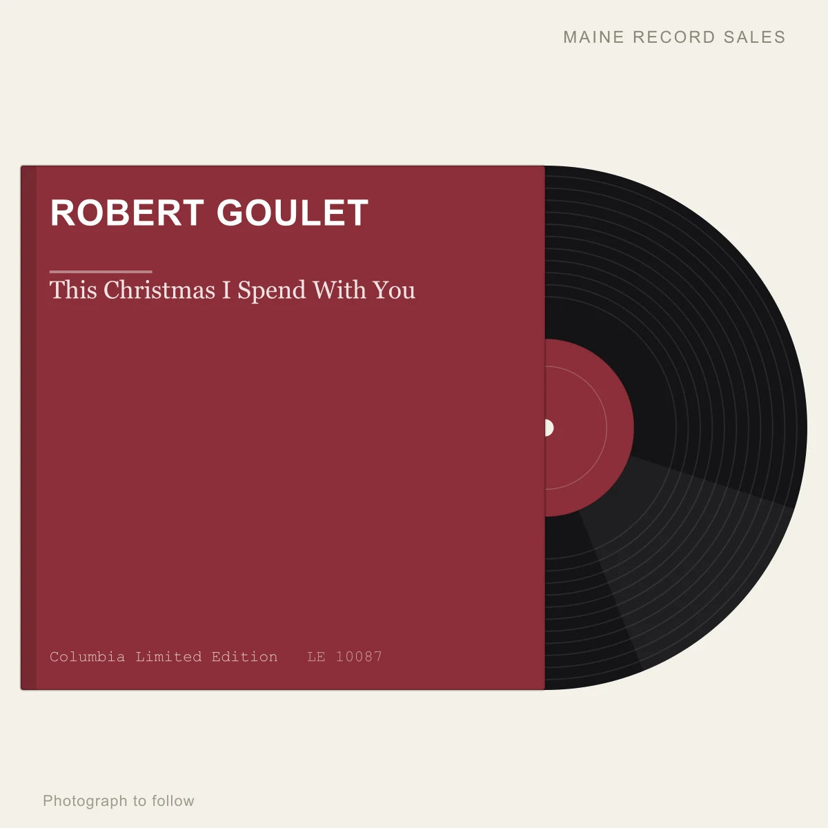 Robert Goulet - This Christmas I Spend With You (placeholder, photograph to follow)