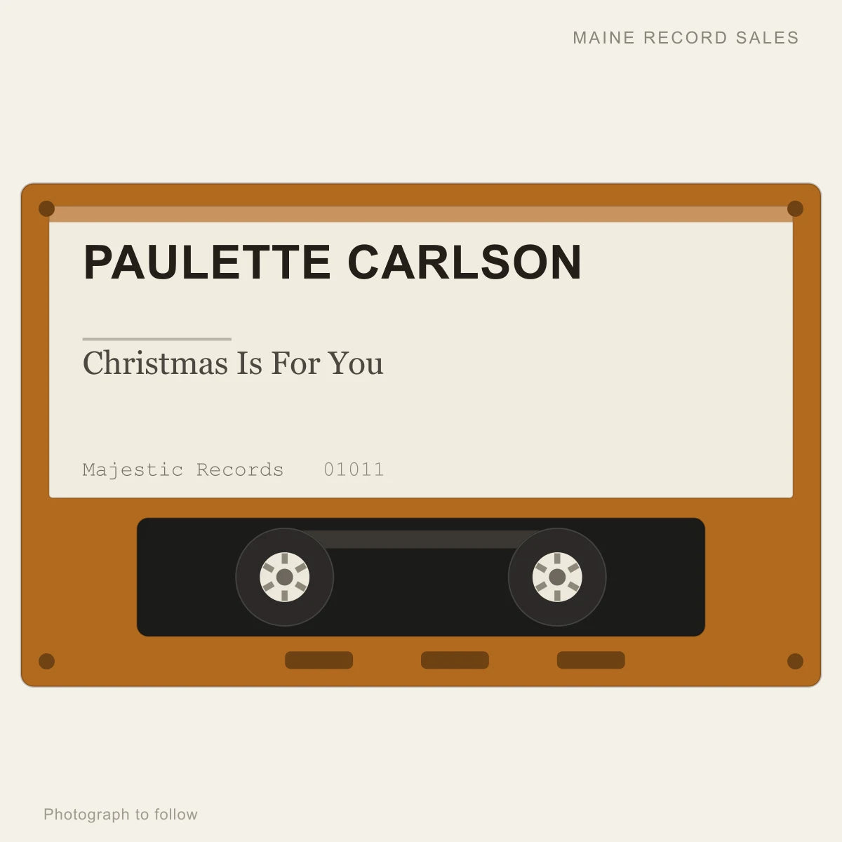 Paulette Carlson - Christmas Is For You (placeholder, photograph to follow)