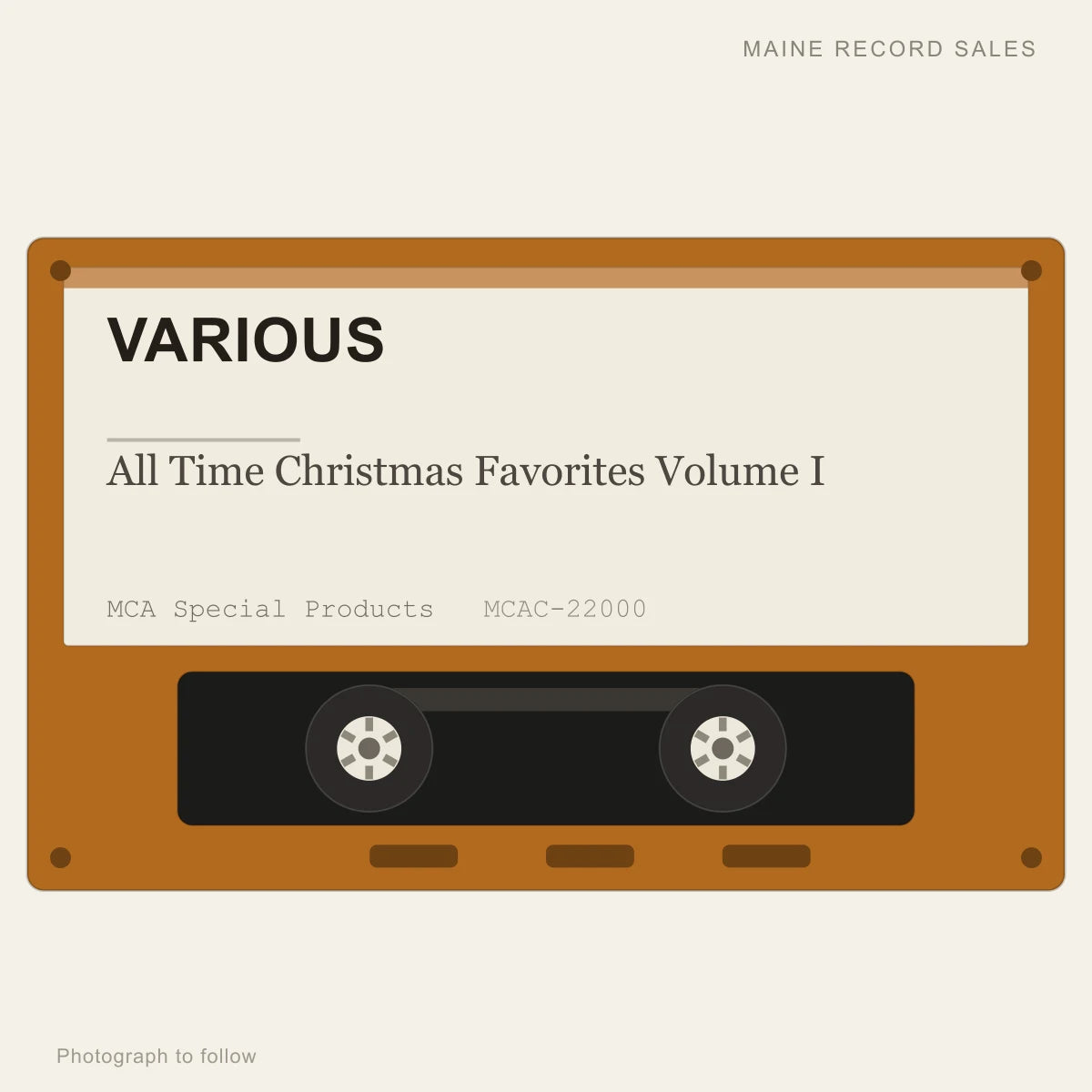 Various - All Time Christmas Favorites Volume I (placeholder, photograph to follow)