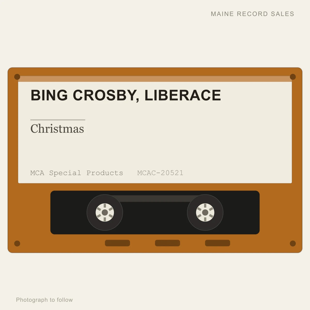 Bing Crosby, Liberace - Christmas (placeholder, photograph to follow)