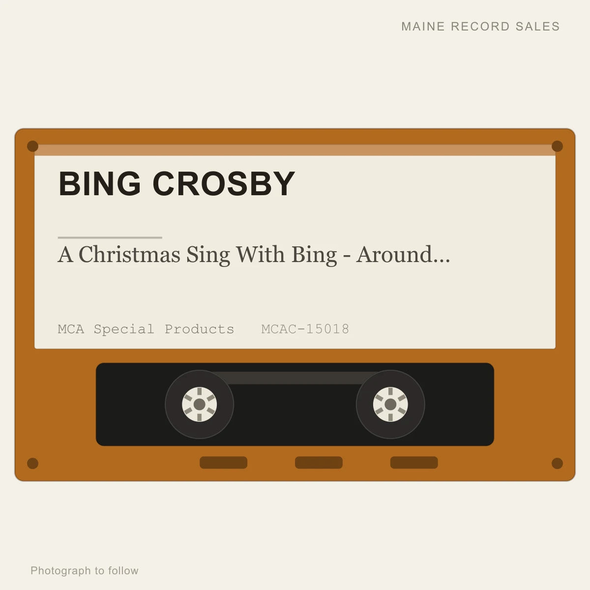 Bing Crosby - A Christmas Sing With Bing - Around The World (placeholder, photograph to follow)