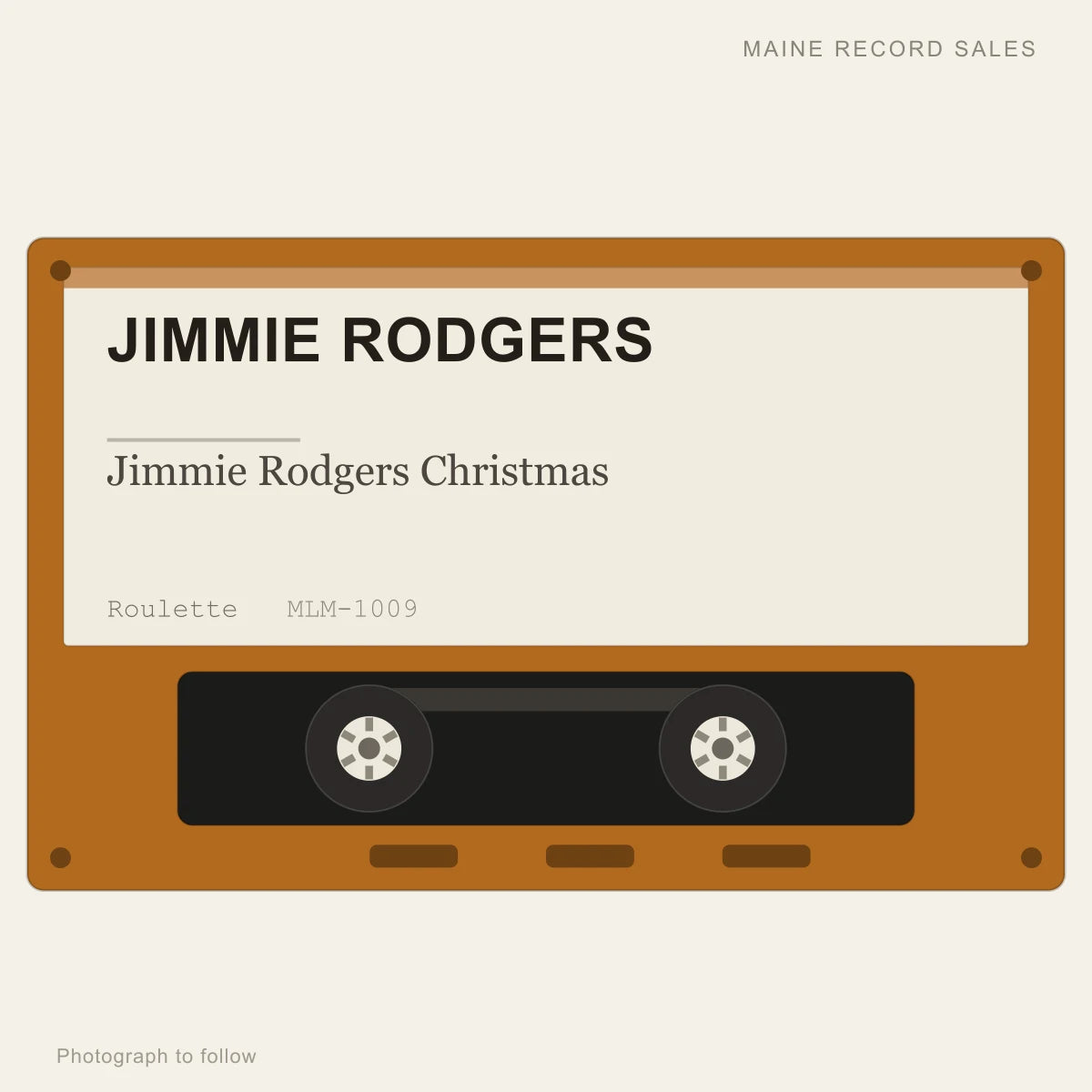 Jimmie Rodgers - Jimmie Rodgers Christmas (placeholder, photograph to follow)