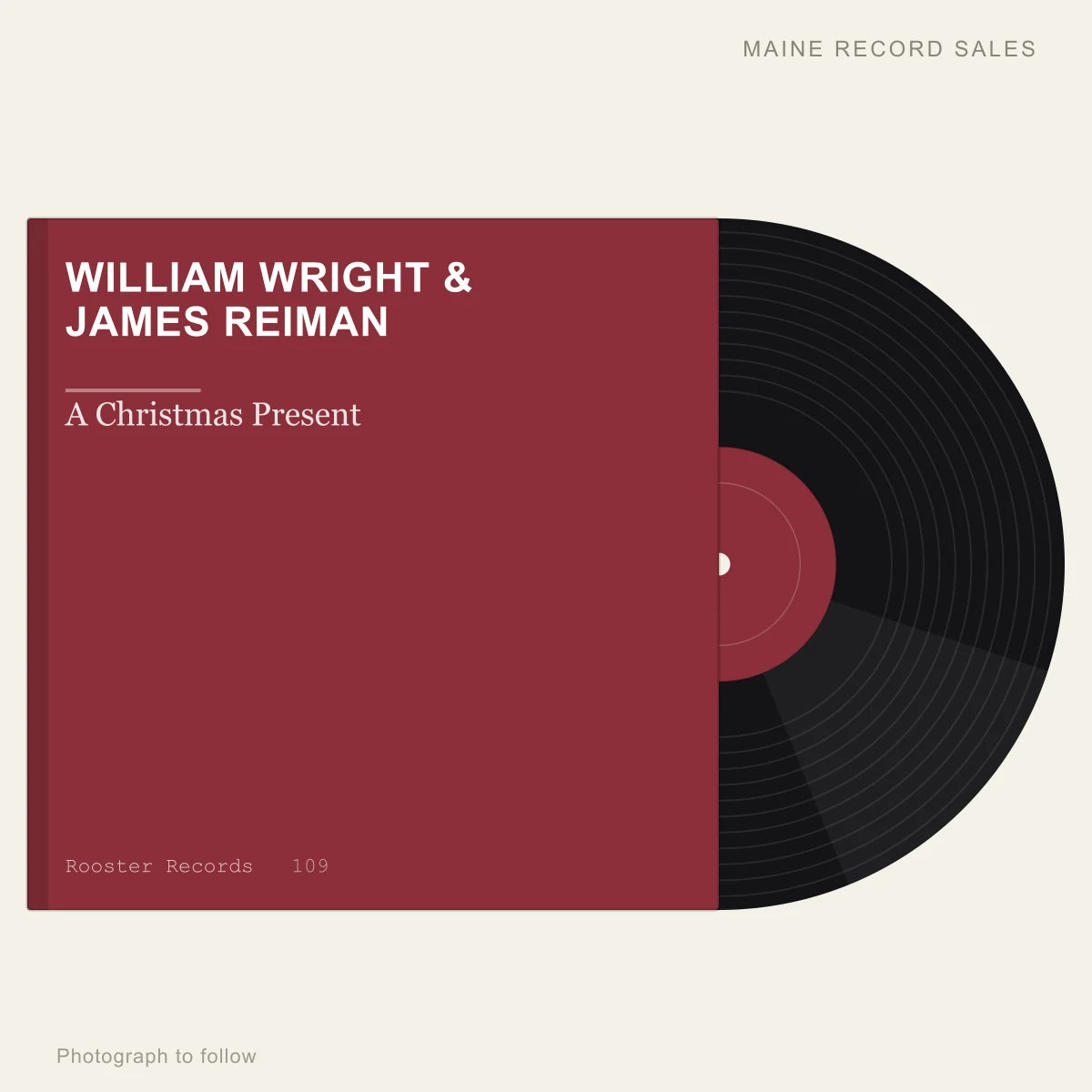 William Wright & James Reiman - A Christmas Present (placeholder, photograph to follow)