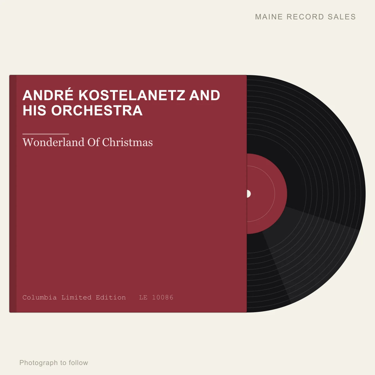 André Kostelanetz And His Orchestra - Wonderland Of Christmas (placeholder, photograph to follow)