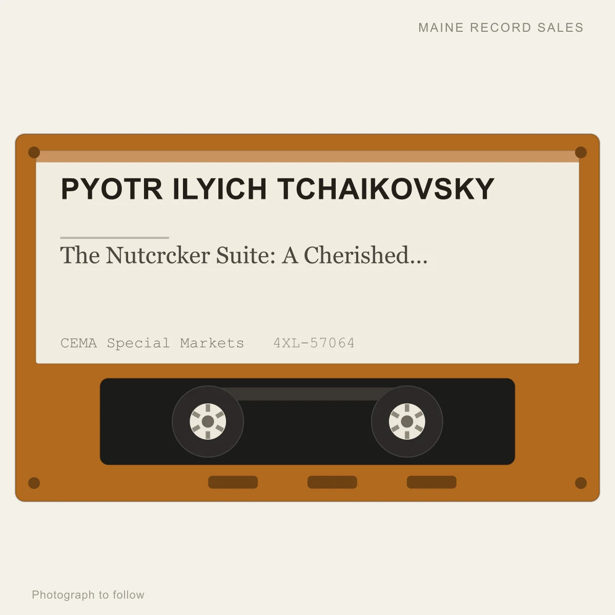 Pyotr Ilyich Tchaikovsky - The Nutcrcker Suite: A Cherished Christmas Favorite (placeholder, photograph to follow)