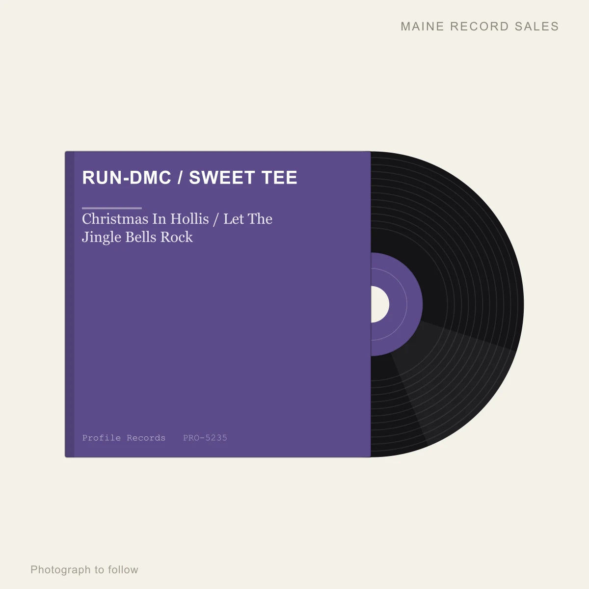 Run-DMC / Sweet Tee - Christmas In Hollis / Let The Jingle Bells Rock (placeholder, photograph to follow)