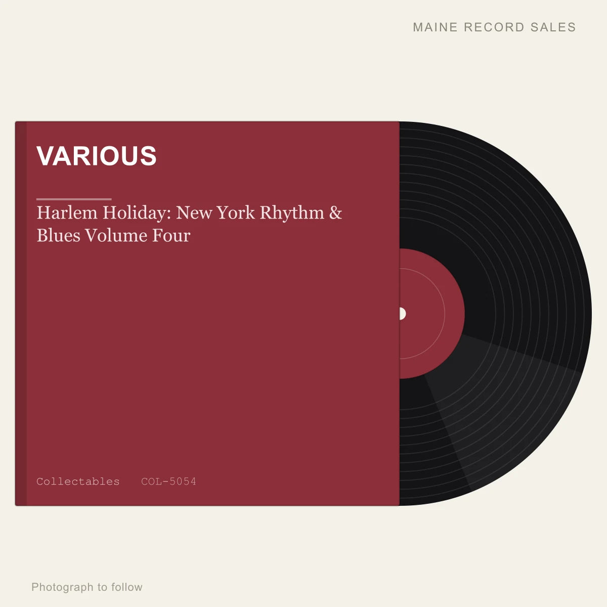 Various - Harlem Holiday: New York Rhythm & Blues Volume Four (placeholder, photograph to follow)