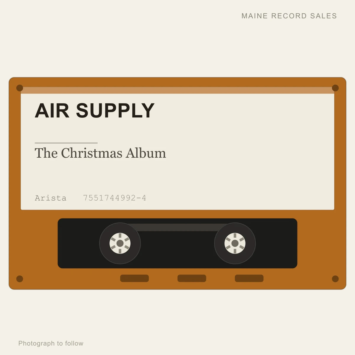 Air Supply - The Christmas Album (placeholder, photograph to follow)