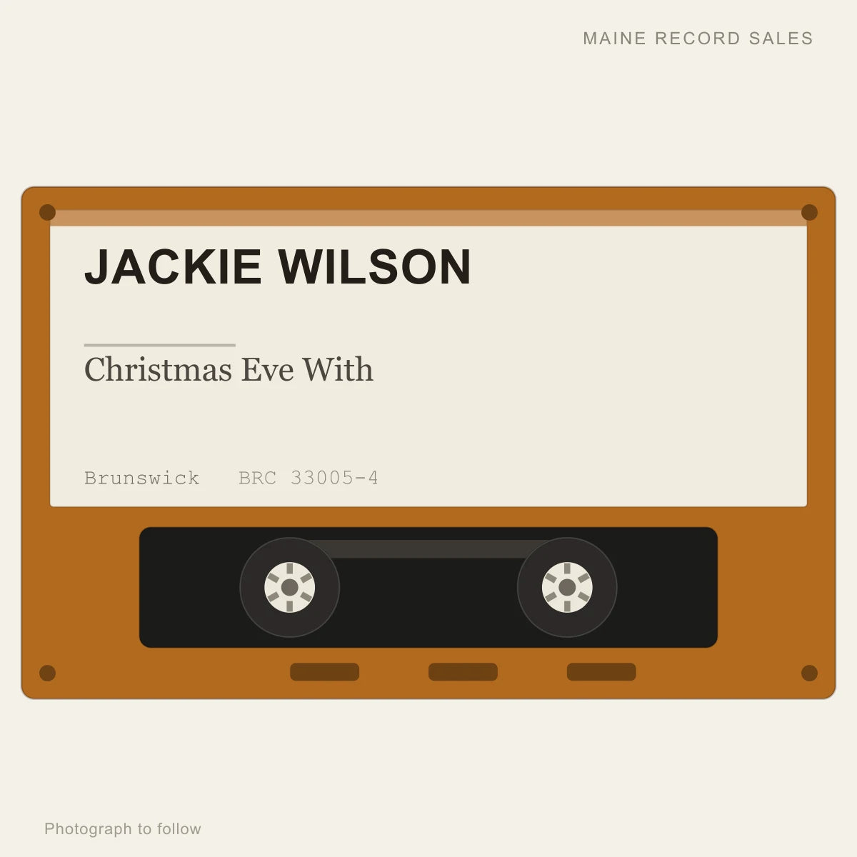 Jackie Wilson - Christmas Eve With (placeholder, photograph to follow)