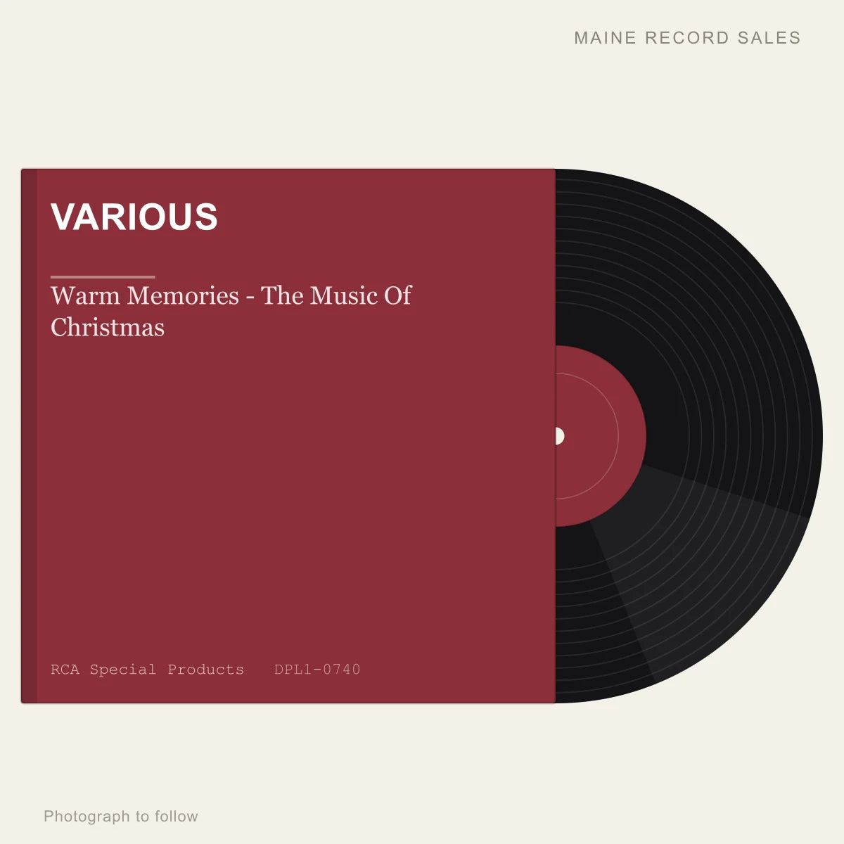 Various - Warm Memories - The Music Of Christmas (placeholder, photograph to follow)